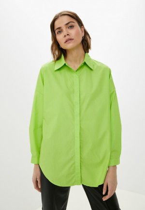 Рубашка Moki. Цвет: зеленый