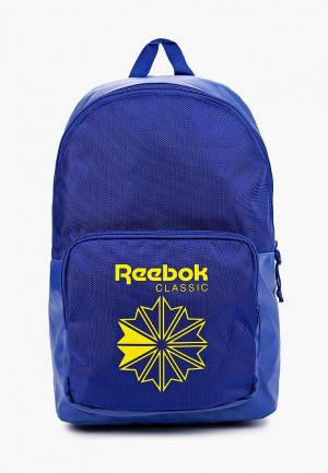 Рюкзак Reebok Classic. Цвет: синий
