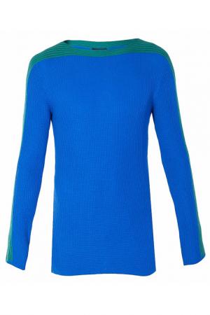Пуловер Emporio Armani. Цвет: голубой