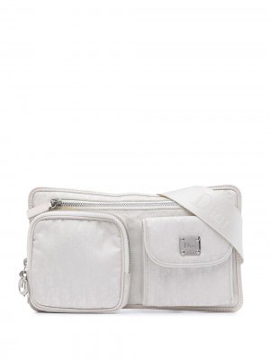 Поясная сумка Lovely pre-owned с узором Trotter Christian Dior. Цвет: белый