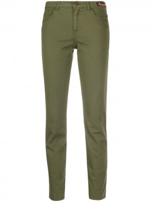 Прямые брюки Mr & Mrs Italy. Цвет: зеленый