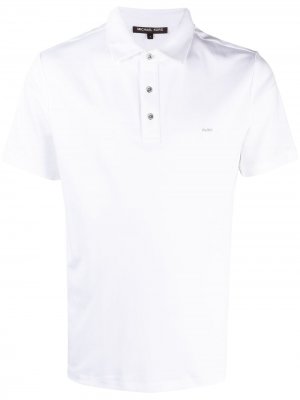 Рубашка поло с вышитым логотипом Michael Kors Collection. Цвет: белый