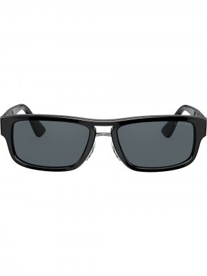 Солнцезащитные очки Heritage Prada Eyewear. Цвет: черный