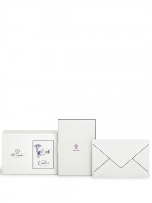 Набор для письма Capri из 24 предметов Pineider. Цвет: белый