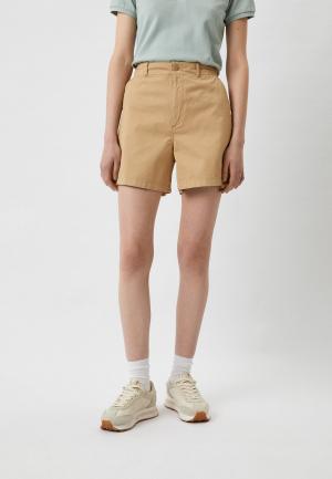Шорты UNIQLO. Цвет: коричневый
