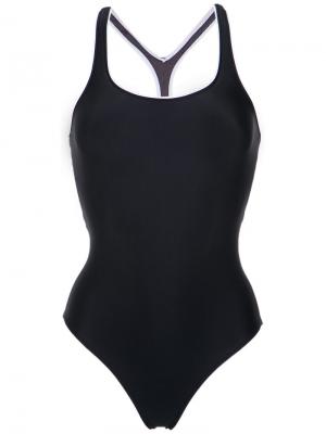 Scoop neck swimsuit Lygia & Nanny. Цвет: черный