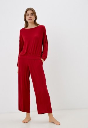 Пижама Marks & Spencer. Цвет: красный
