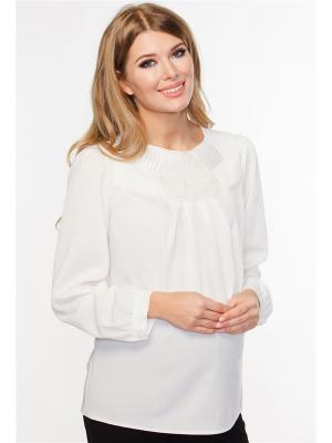 Блуза TUTTA MAMA. Цвет: молочный