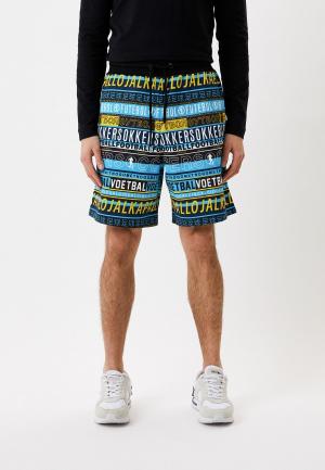 Шорты спортивные Bikkembergs. Цвет: разноцветный