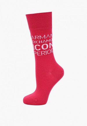 Носки Armani Exchange. Цвет: фуксия
