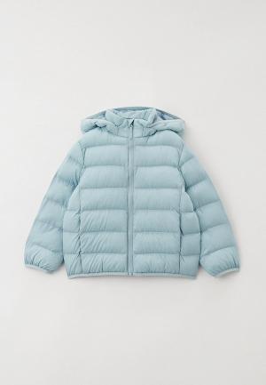 Куртка утепленная UNIQLO. Цвет: зеленый