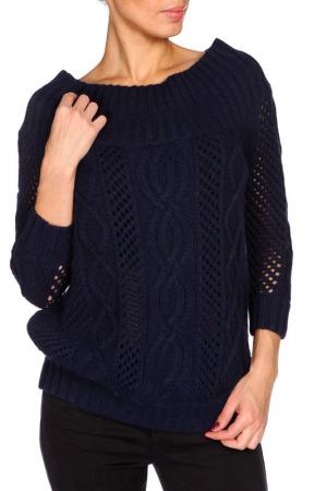 Пуловер JUICY СOUTURE. Цвет: темно-синий