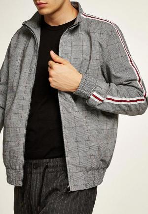 Куртка Topman. Цвет: серый