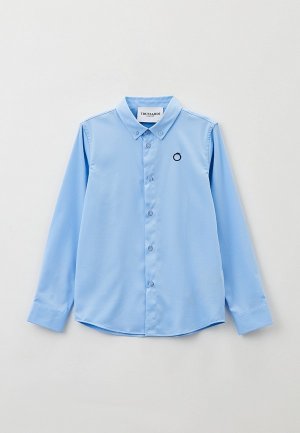 Рубашка Trussardi Junior. Цвет: голубой