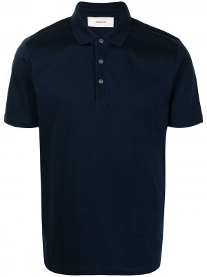Рубашка поло с короткими рукавами Cerruti 1881. Цвет: синий
