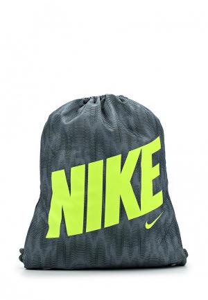 Мешок Nike. Цвет: серый