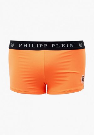 Плавки Philipp Plein. Цвет: оранжевый