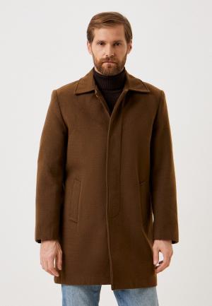 Пальто F.G.Z.. Цвет: коричневый