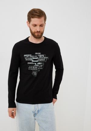 Лонгслив Guess. Цвет: черный