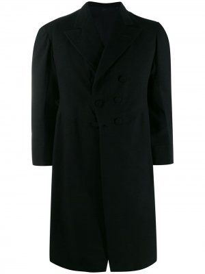 Двубортное пальто 1920-х годов A.N.G.E.L.O. Vintage Cult. Цвет: черный