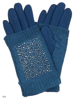 Перчатки UFUS. Цвет: синий