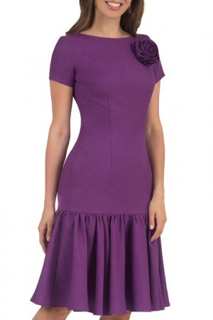 Платье Olivegrey. Цвет: фиолетовый