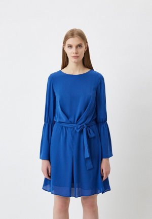 Платье Trussardi. Цвет: синий