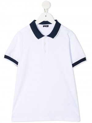 Рубашка поло с короткими рукавами Il Gufo. Цвет: белый