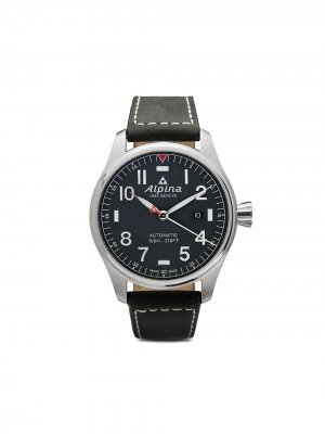 Наручные часы Startimer Pilot Automatic 44 мм Alpina. Цвет: голубой