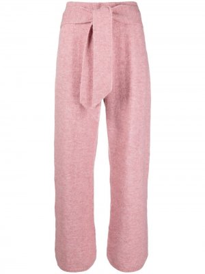 Трикотажные брюки Nea Nanushka. Цвет: розовый