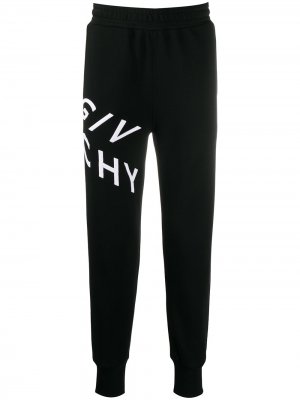 Спортивные брюки с вышитым логотипом Givenchy. Цвет: черный