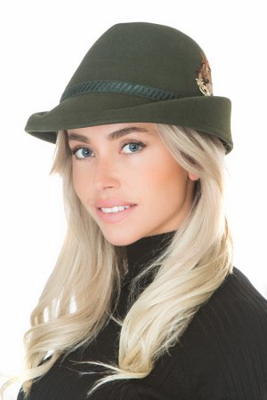 Шляпа Tonak. Цвет: зеленый