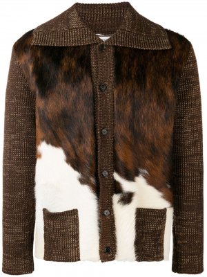 Cowboy light jacket Saint Laurent. Цвет: коричневый
