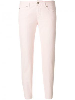 Укороченные джинсы Aspesi. Цвет: розовый