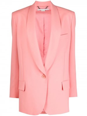 Пиджак Allison строгого кроя Stella McCartney. Цвет: розовый