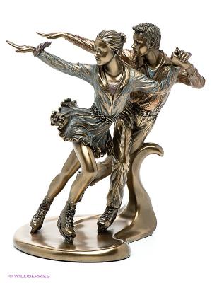 Статуэтка Пара фигуристов Veronese. Цвет: бронзовый