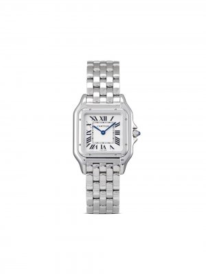 Наручные часы Panthère pre-owned 37 мм 2021-го года Cartier. Цвет: серебристый