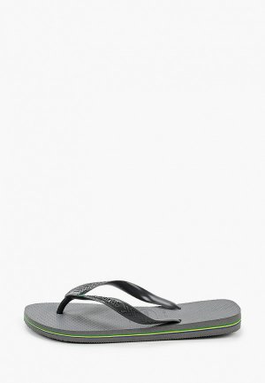 Сланцы Havaianas. Цвет: серый
