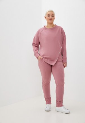 Костюм спортивный Sitlly. Цвет: розовый