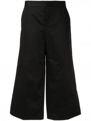 Укороченные брюки с завышенной талией Marni. Цвет: черный