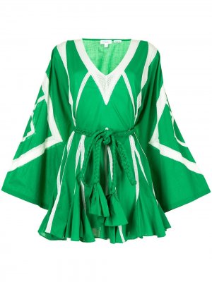 Платье Cara Rhode Resort. Цвет: зеленый