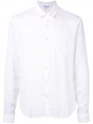 Рубашка с длинными рукавами James Perse. Цвет: белый