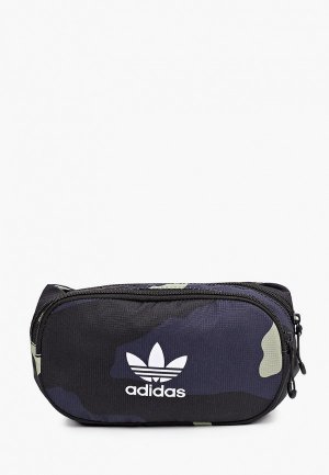 Сумка поясная adidas Originals. Цвет: разноцветный