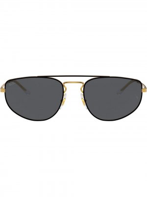 Солнцезащитные очки-авиаторы Ray-Ban. Цвет: черный