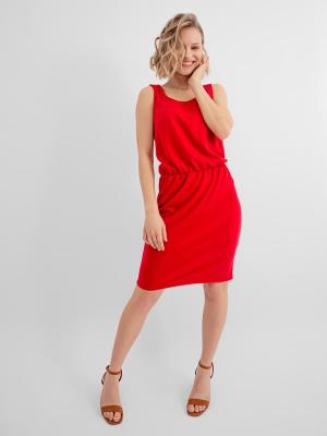 Платье женское Mark Formelle. Цвет: красный