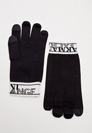 Перчатки Armani Exchange. Цвет: черный