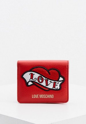 Кошелек Love Moschino. Цвет: красный