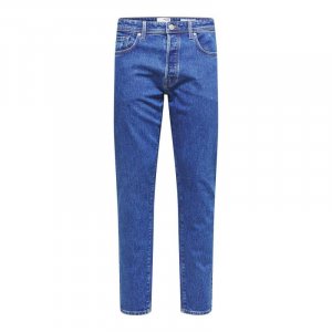 Мужские узкие джинсы с пятью карманами из 99% органического хлопка ВЫБРАННЫЕ Selected