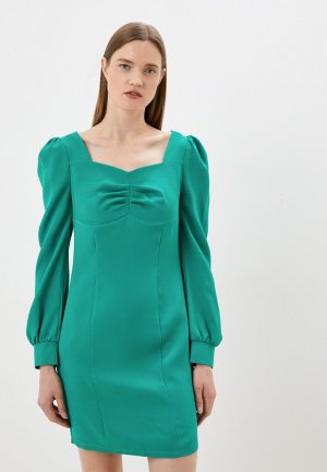 Платье Elsi. Цвет: зеленый