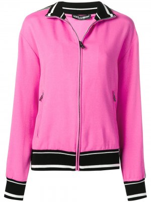 Куртка-бомбер LAmore E Bellezza Dolce & Gabbana. Цвет: розовый